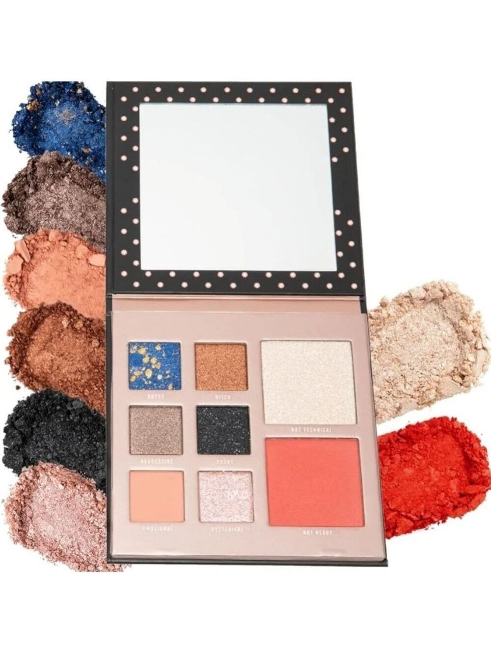 Bossy Cosmetics Power Woman Essentials Vegan and Cruelty-Free Eyeshadow, Blush,